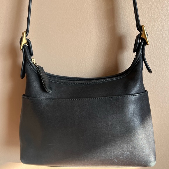 2002 Vintage Coach Legacy Small Pocket Zip Crossbody Shoulder Bag - Picture 2 of 10